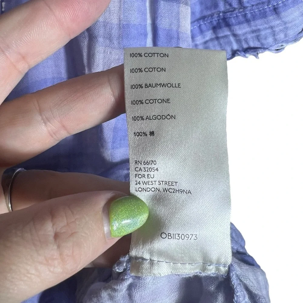 Anthropologie Pilcro Bette Babydoll Blouse, XS - Picture 8 of 14